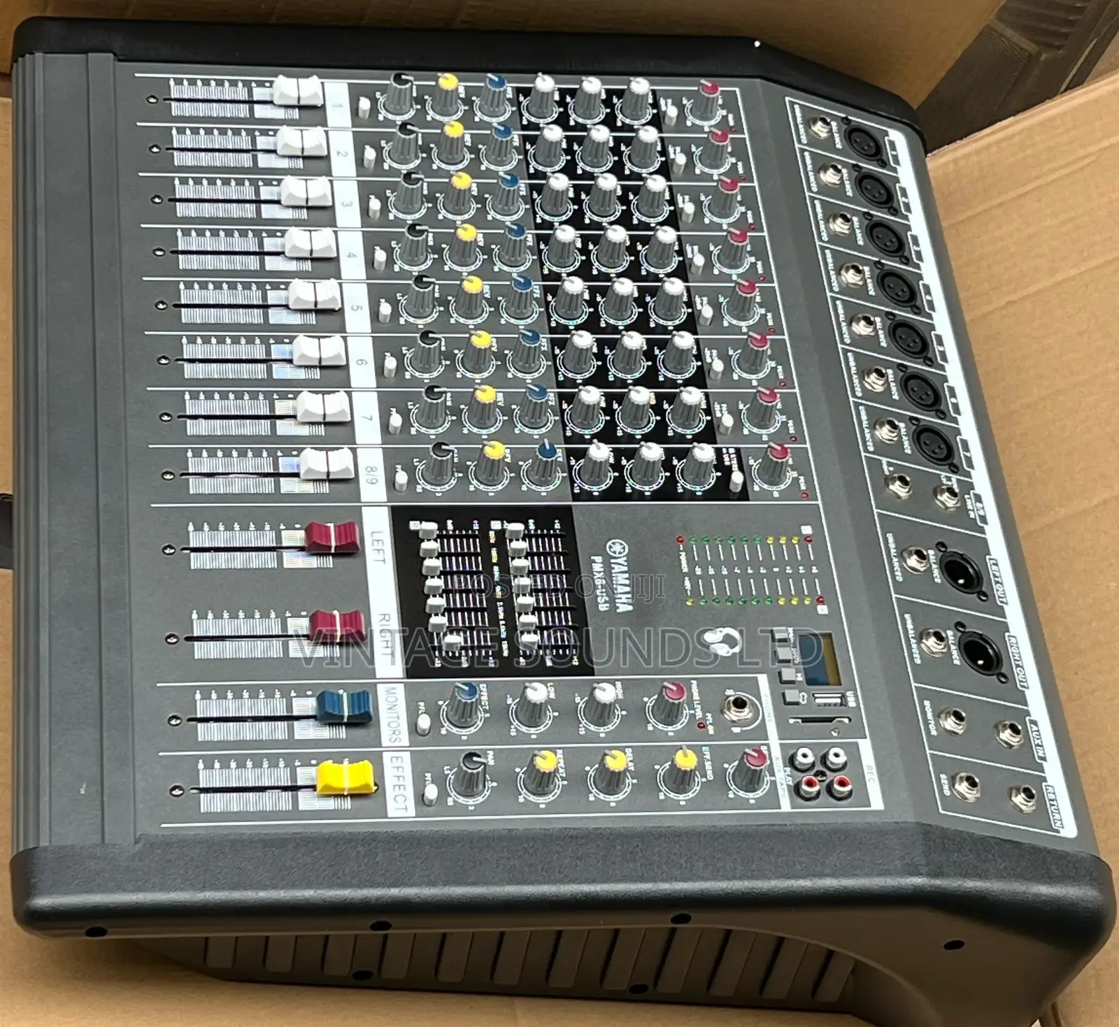 8lines Yamaha Powered Professional Mixer