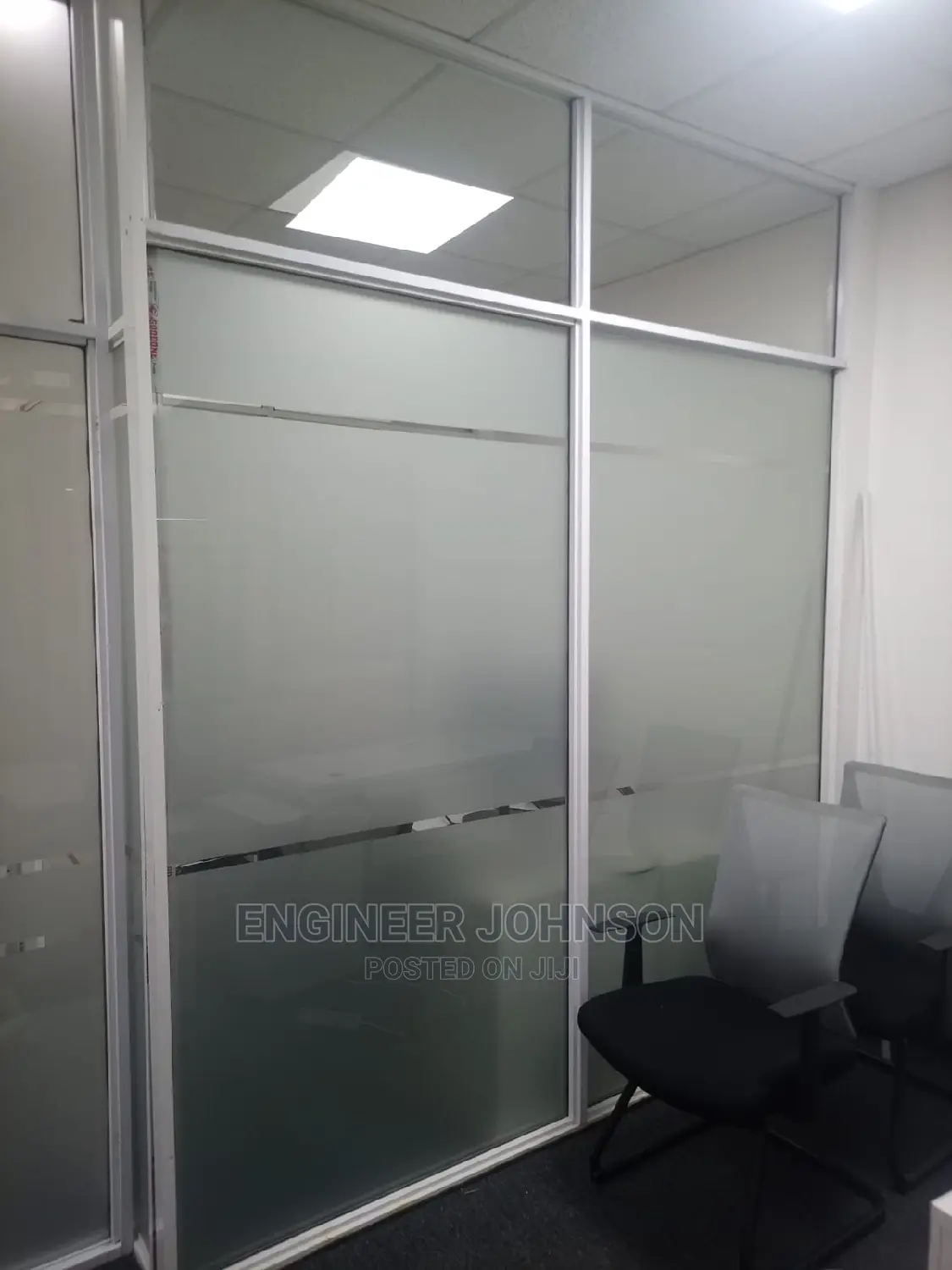Aluminium and Glass Partition