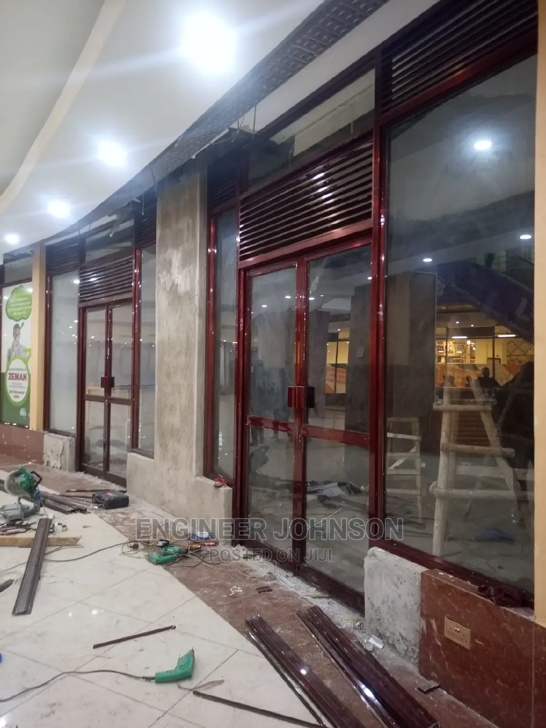 Aluminium and Glass Partition