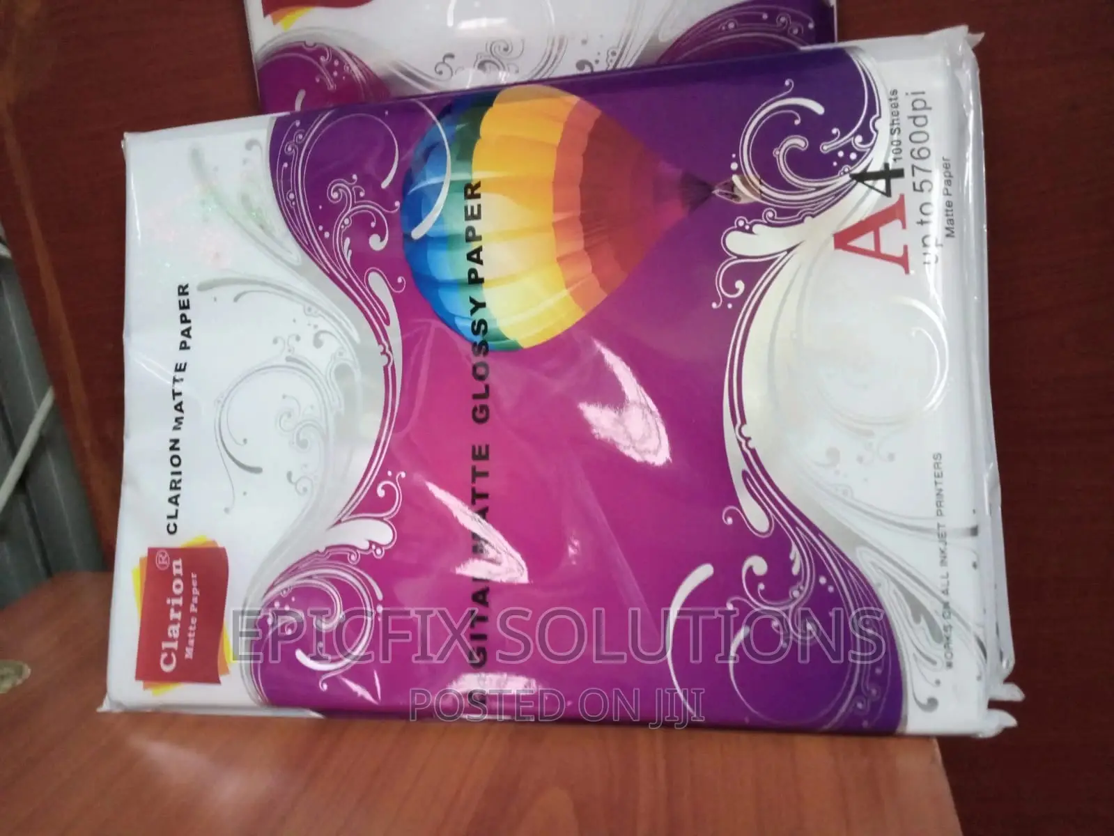 Clarion Digital Matte Glossy Papers AVAILABLE