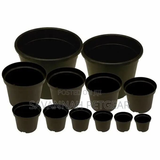 Reusable 1L Disposable Plastic Planters Seedlings Flower Pot