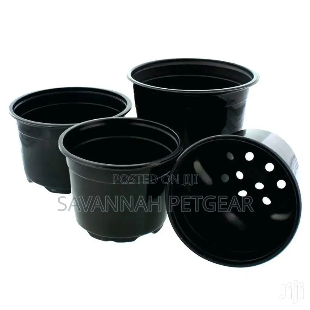 Reusable 1L Disposable Plastic Planters Seedlings Flower Pot