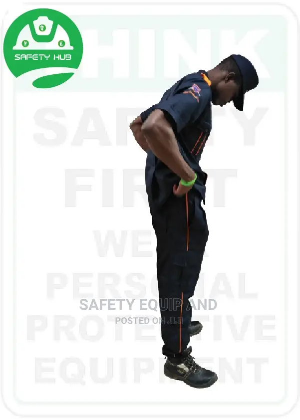 Security Guard Uniform(Dark Navy and Orange)