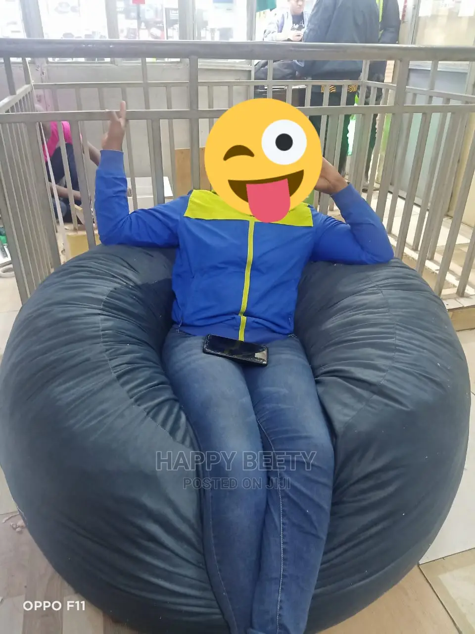#Large Cozy Beanbag