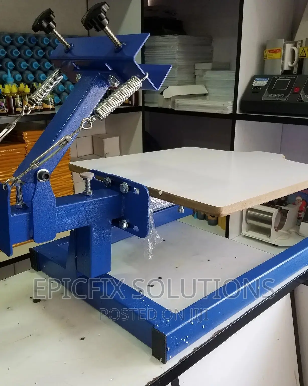 S 1 Color 1 Station Screen Printer