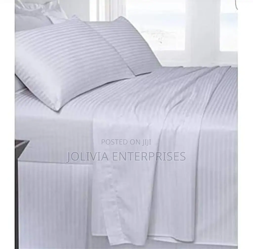 Hotel White Bedsheets Set