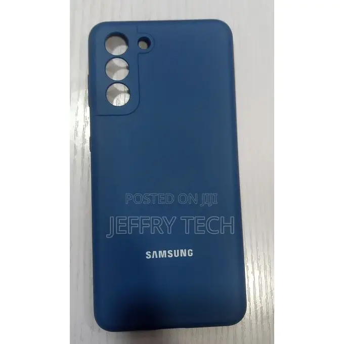 Samsung Galaxy S21/S30 Silicone Back Case-Blue