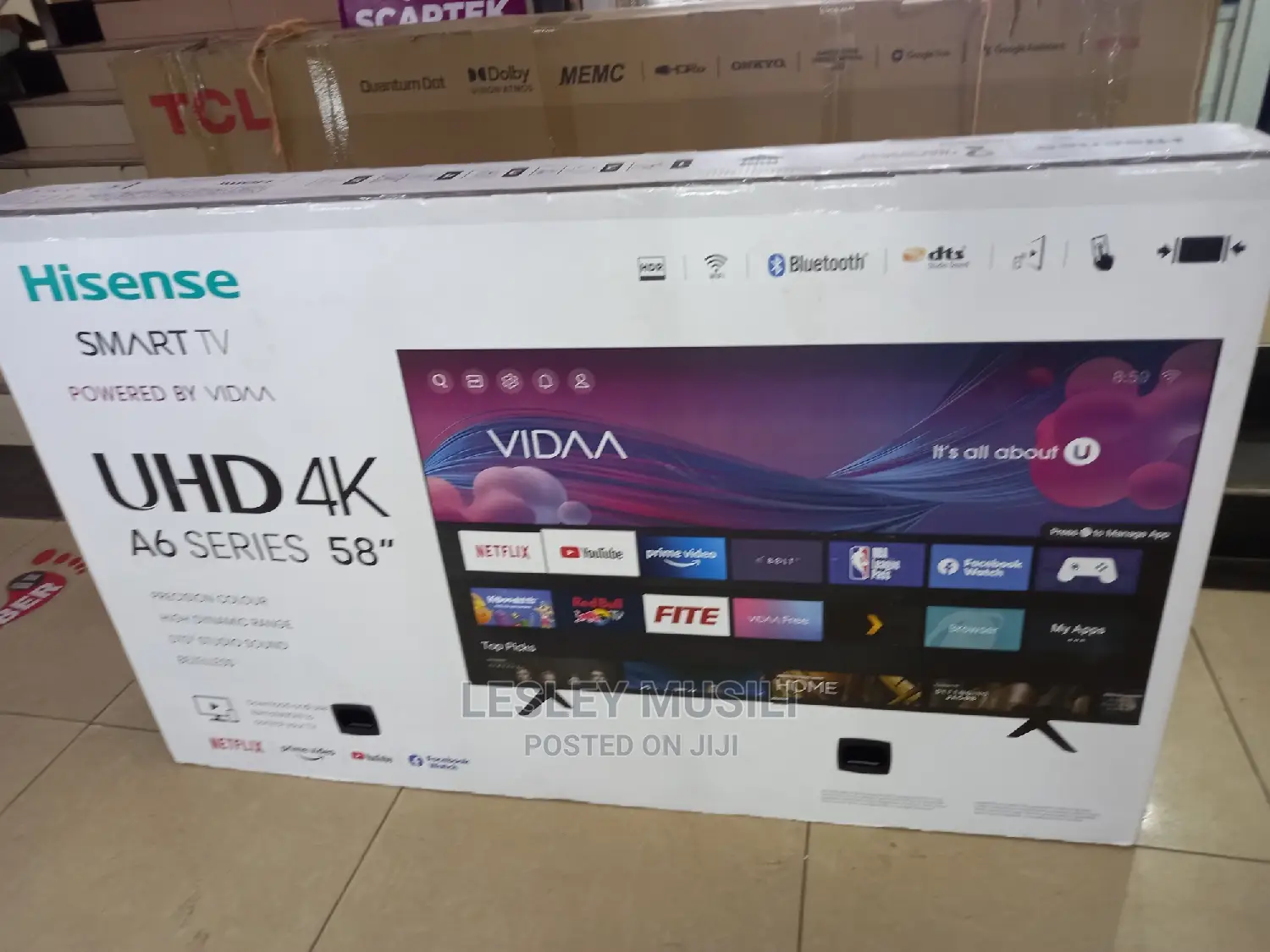 Hisense 58" A6 Series