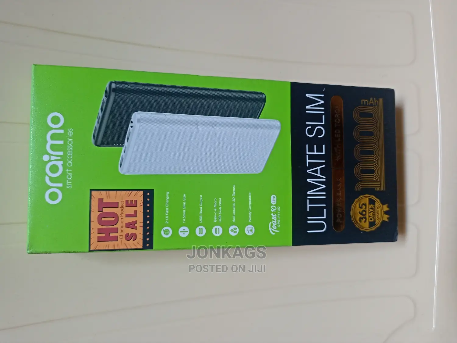 Oroimo Ultimate Slim Toast 10 Lite Powerbank