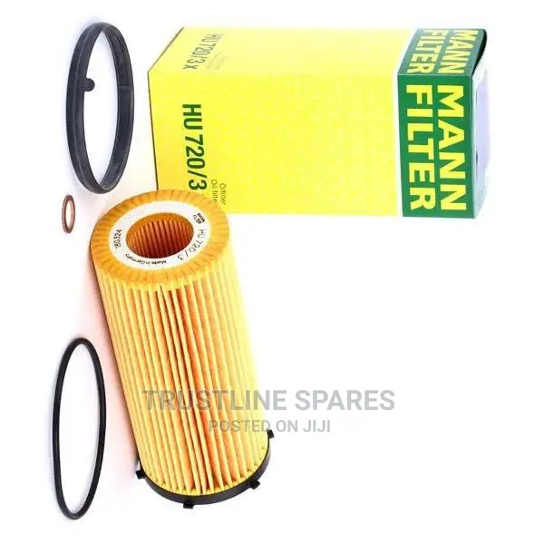 BMW Series 3,5,6,7, Oil Filter-Mannfilter HU 720/3x.