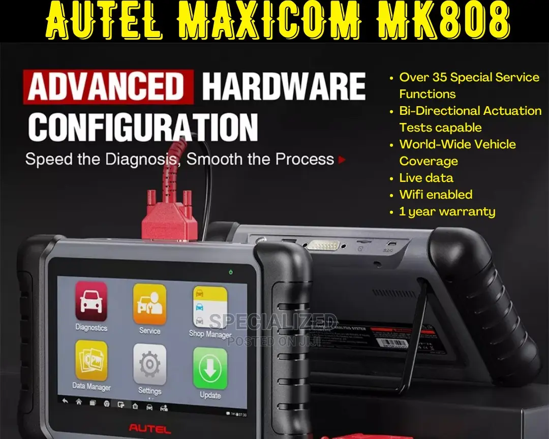 Autel Maxicom Mk808s Car Diagnosis Machine Bi-Directional