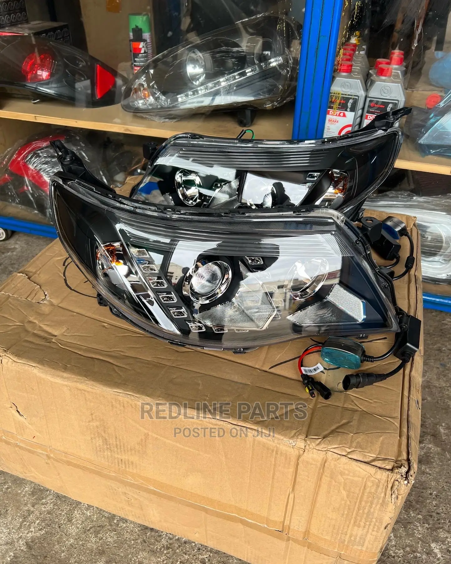 Subaru Forester SH5 Aftermarket’S Headlights
