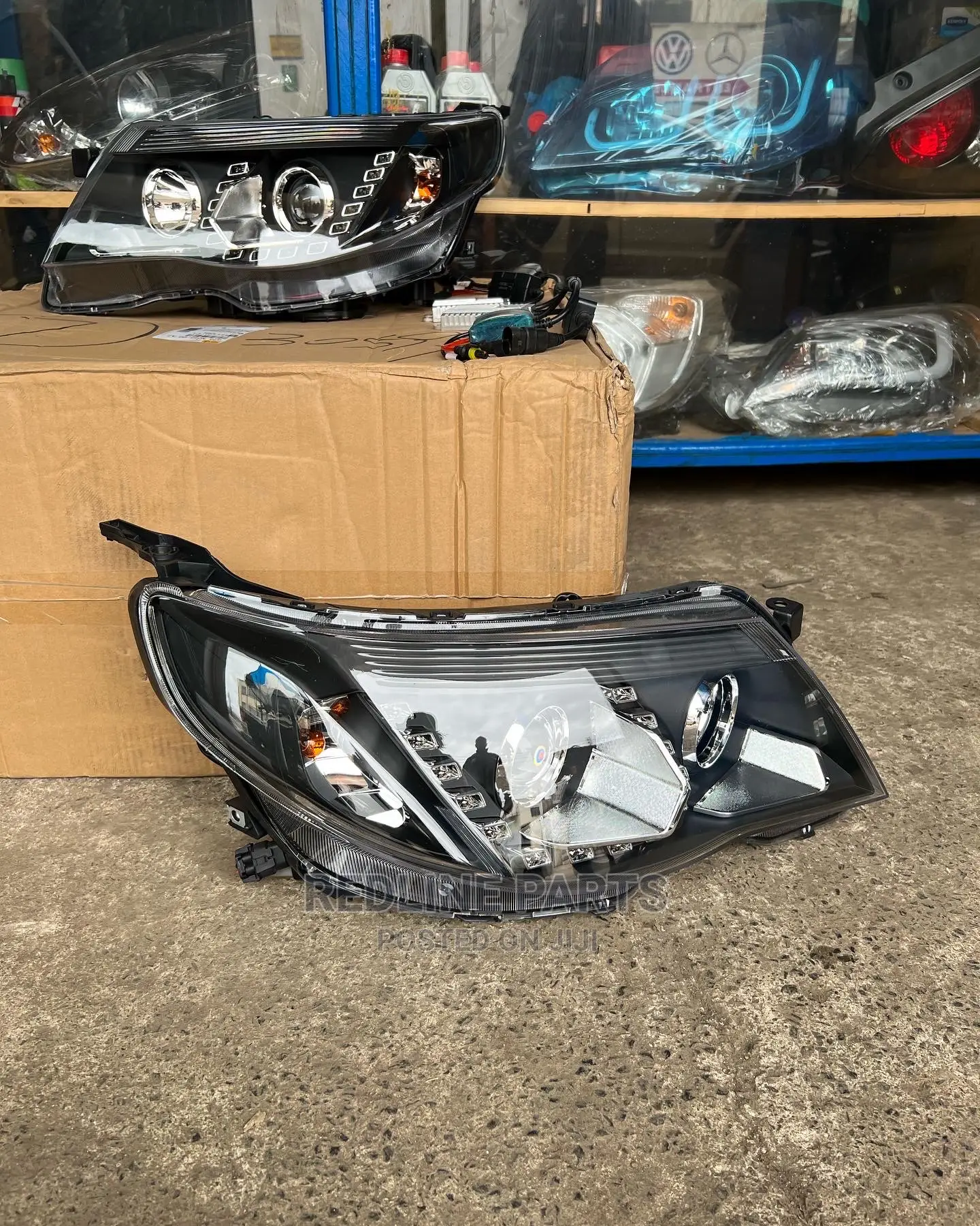 Subaru Forester SH5 Aftermarket’S Headlights