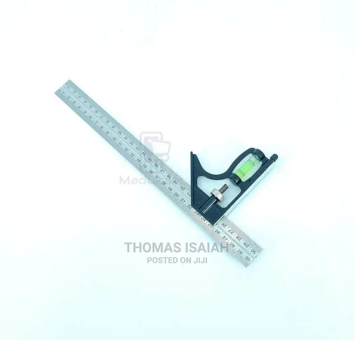 12 Inch 300mm Stainless Steel Combination Square With Built-