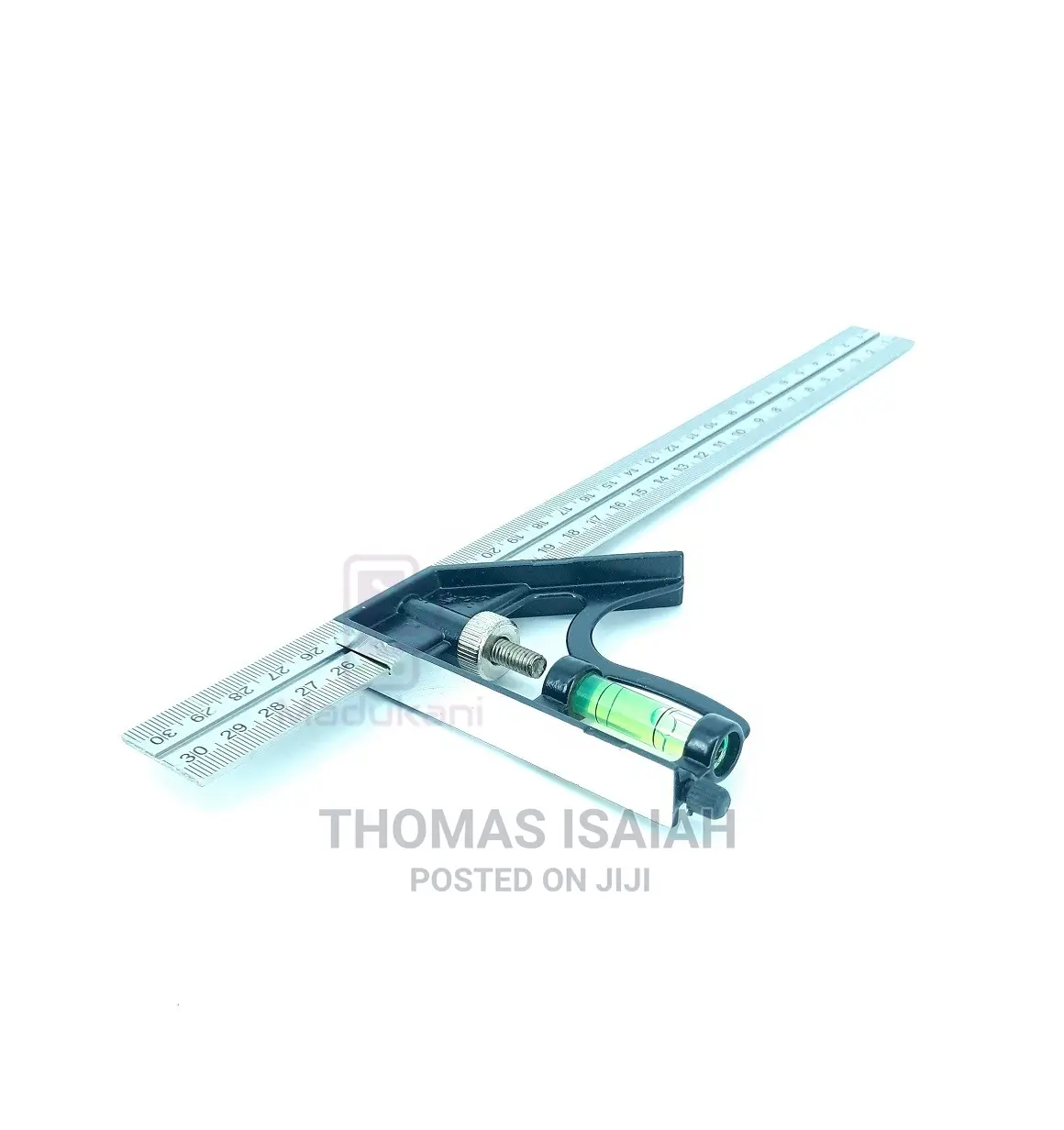 12 Inch 300mm Stainless Steel Combination Square With Built-