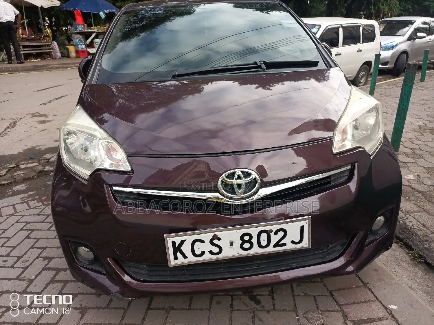 Toyota Ractis 1.3 FWD 2011 Purple