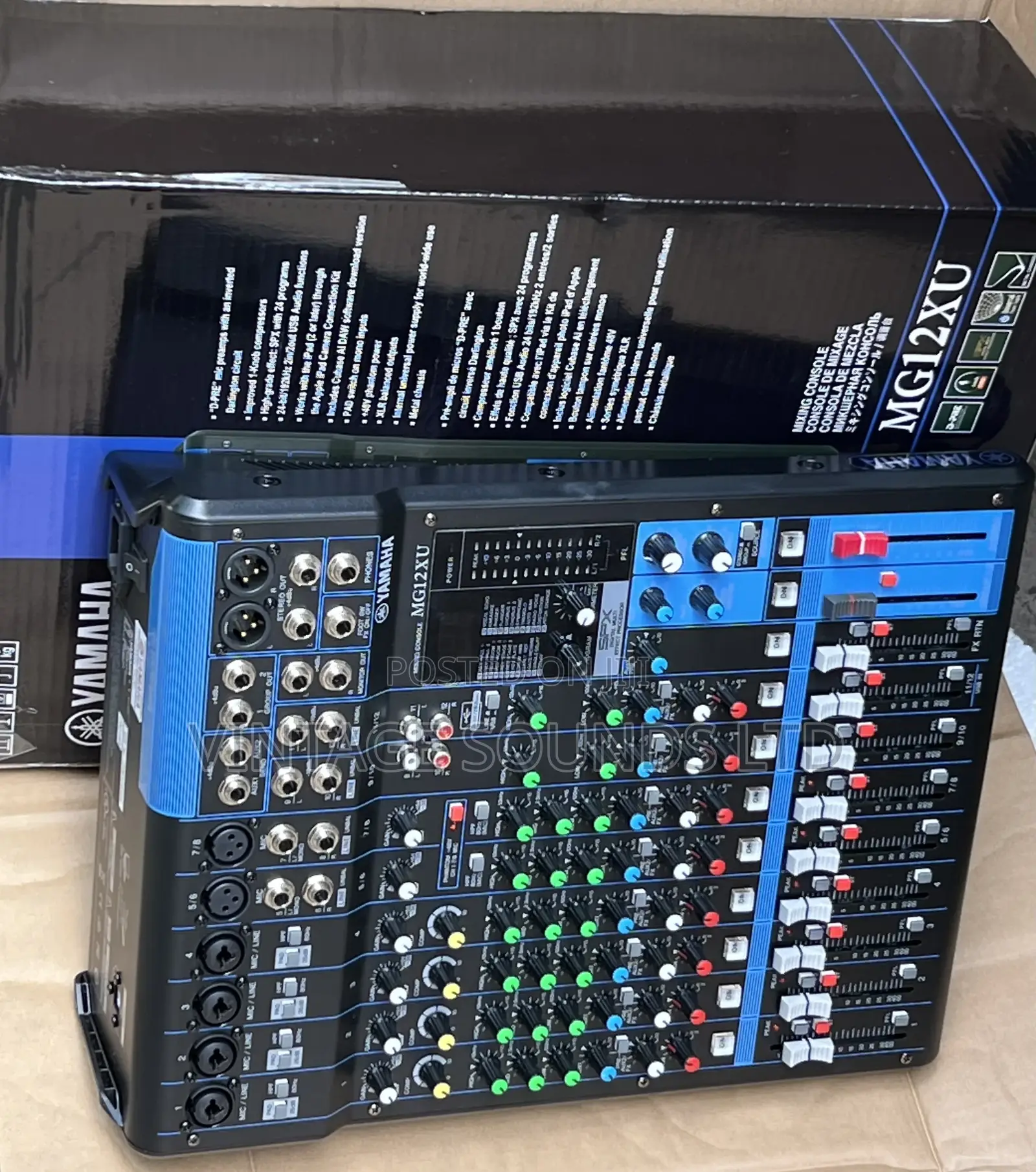 Yamaha Mg12xu 12 Inputs Mixer