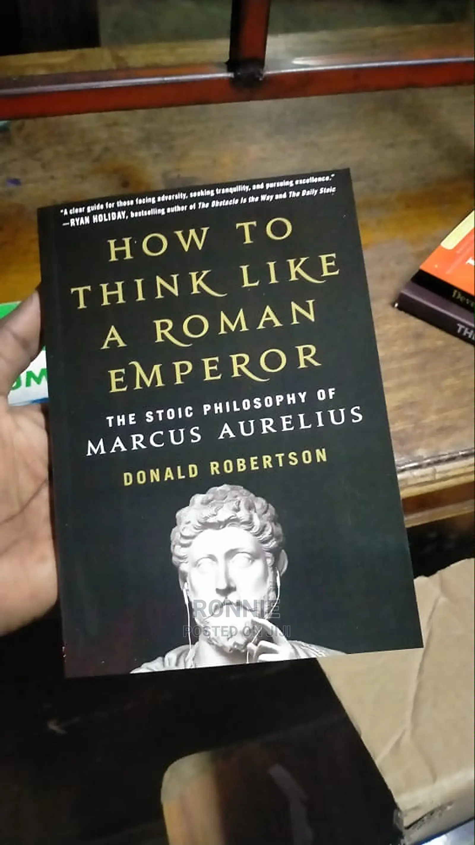 How to Think Like a Roman Emperor Book by Donald Robertson