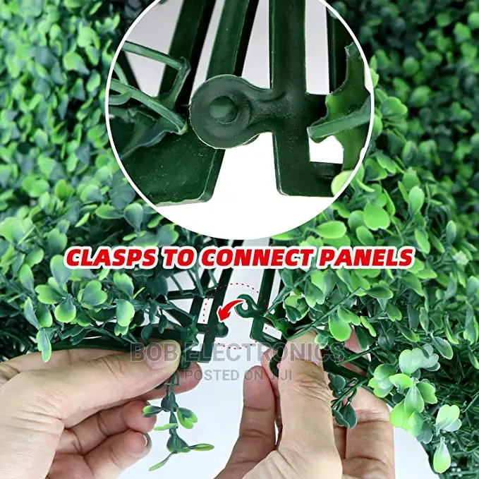 Artificial Green Lawn Boxwood Panels