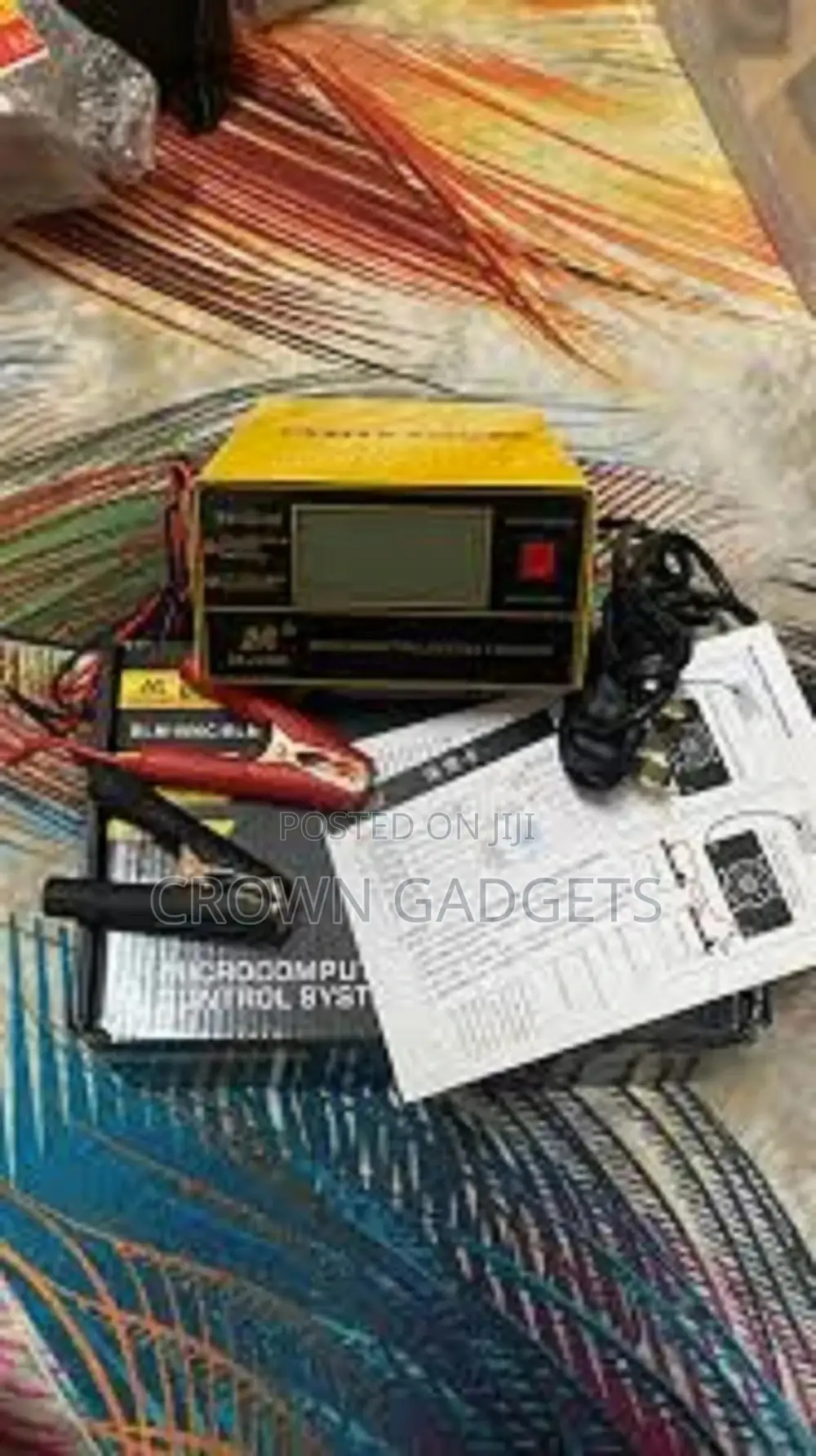 866 Car Battery Charger 12v 24v Lithium Battery Charger,