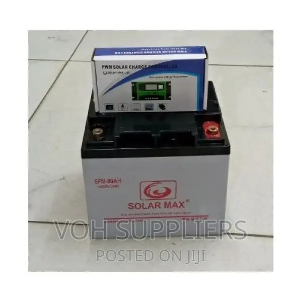 Solarmax 80ah Battery PLUS Free Controller