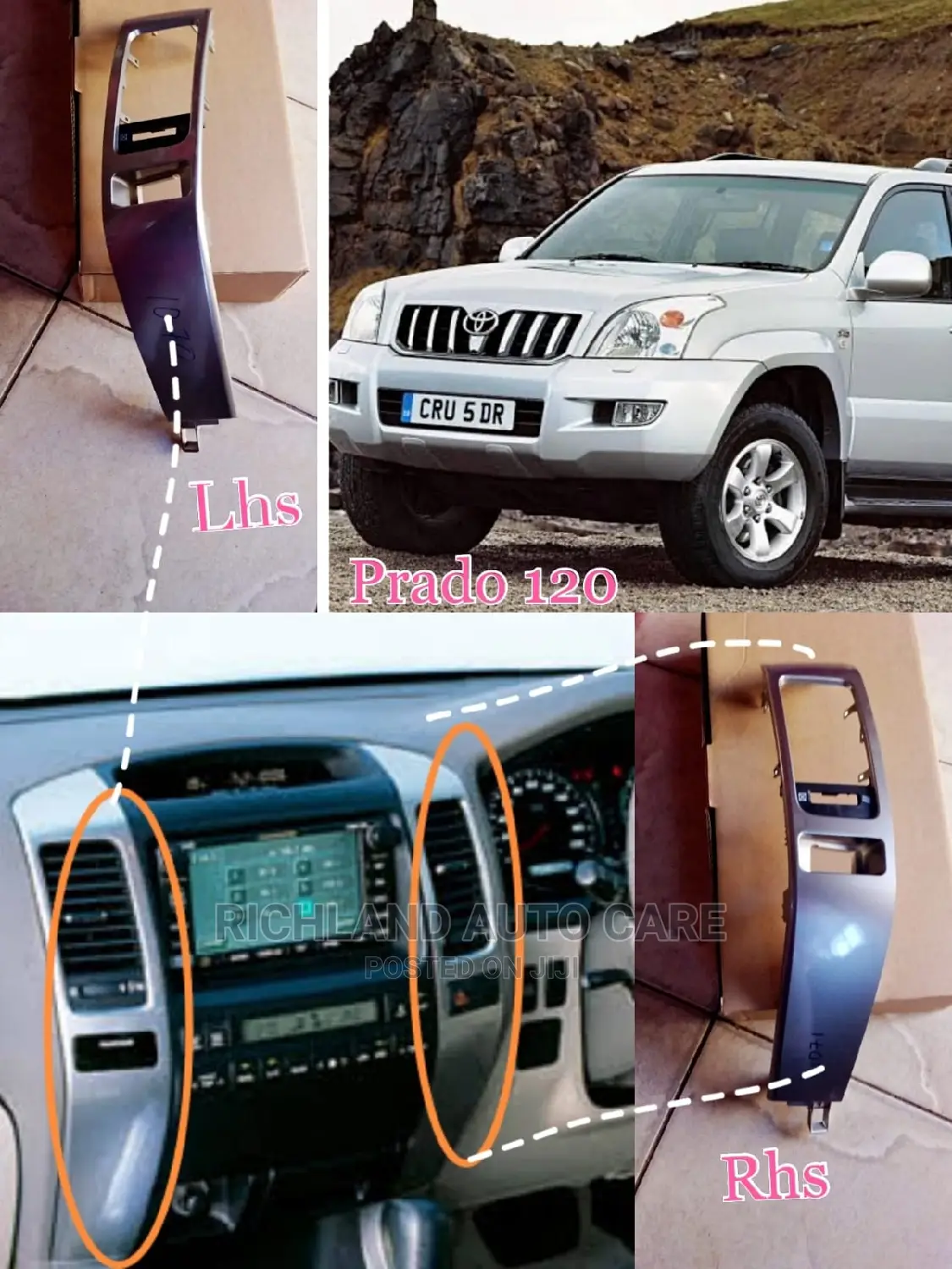 Instrument Toyota Prado 120