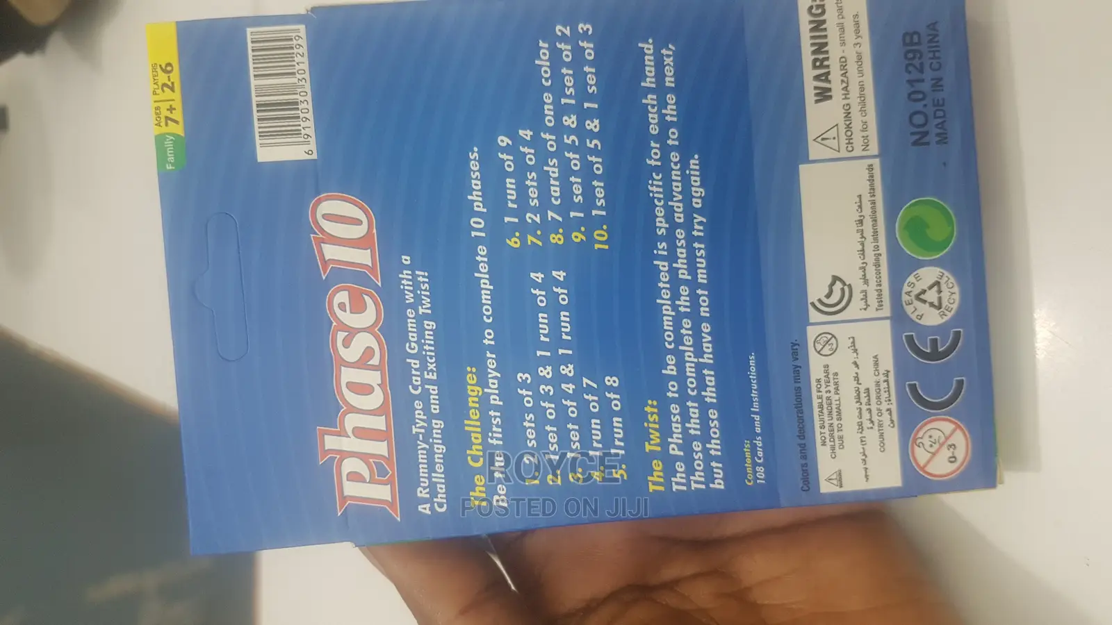 Uno Phase 10 Card Game