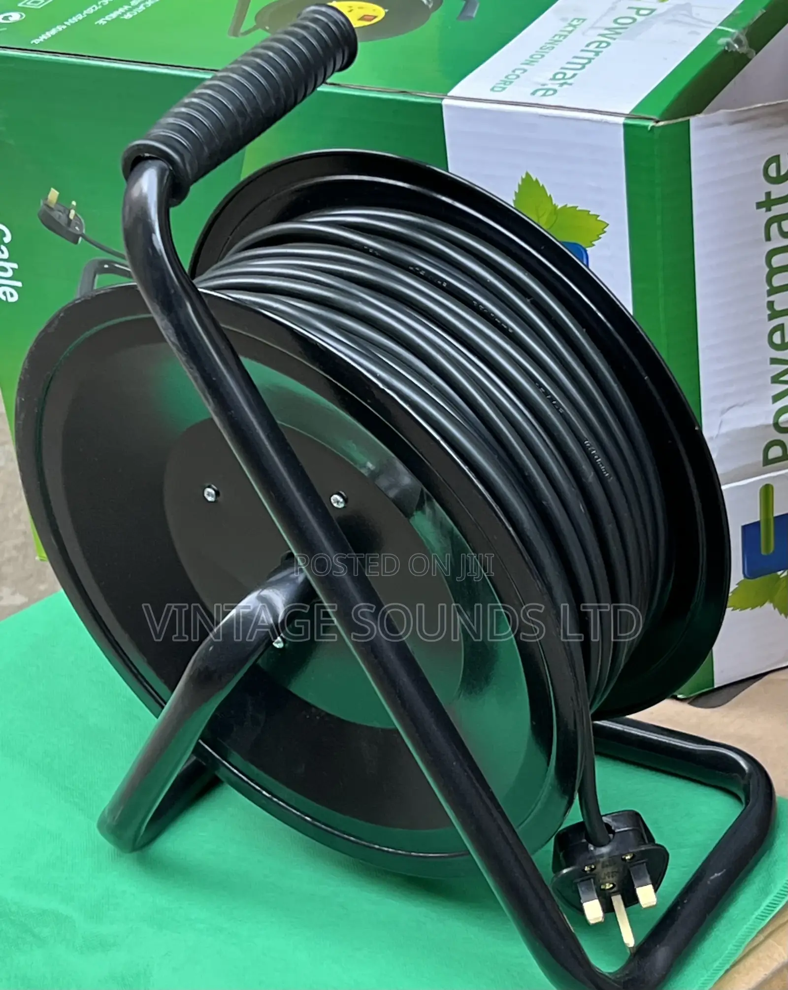 50 Meters Power Extension Cord Reel