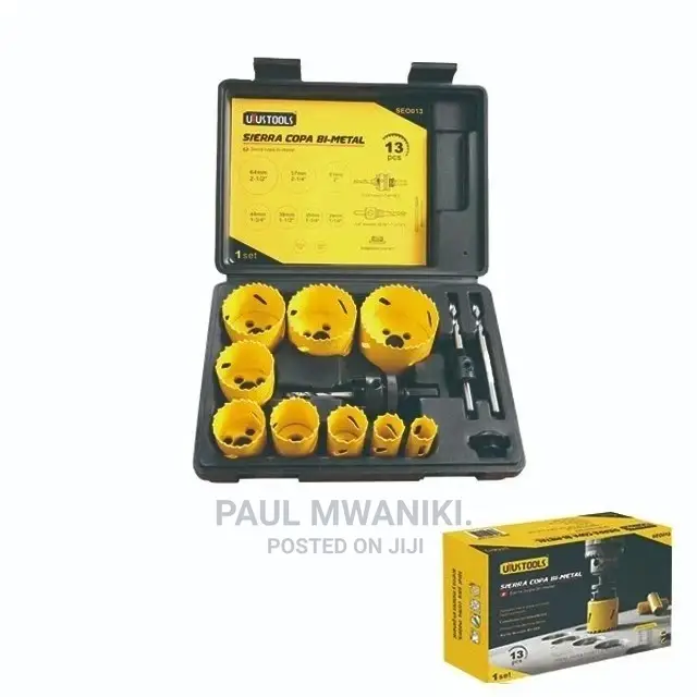 Seo013 13 Pcs Bi-Metal Hole Saw Set