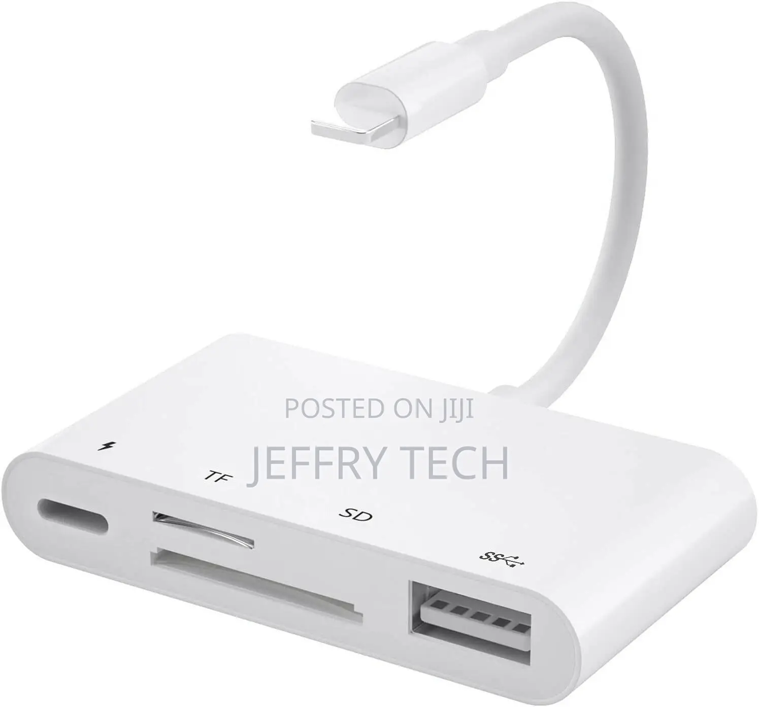 For Apple iPhone iPad Ios15 8-Pin to SD TF Card Reader USB A
