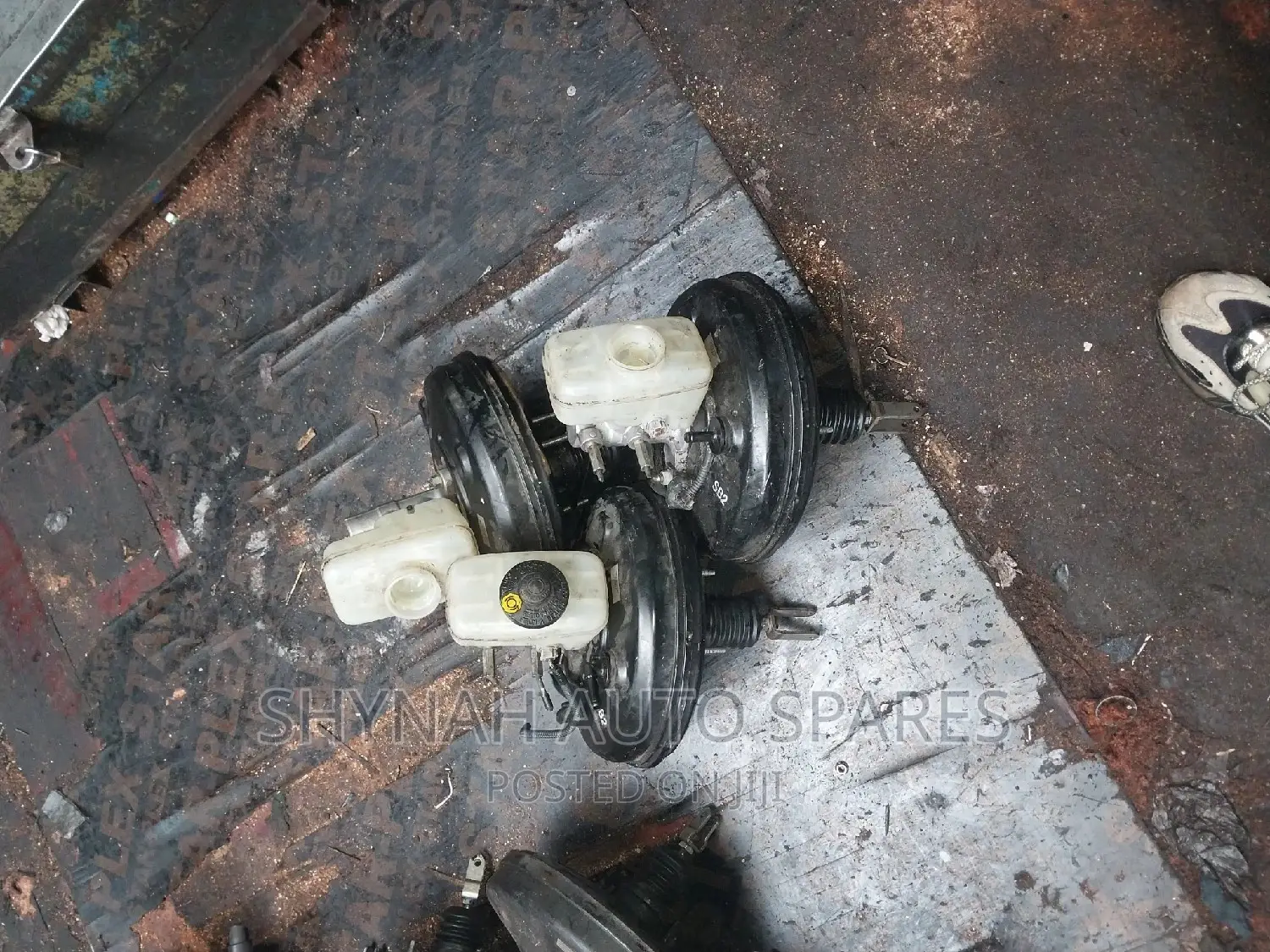 Toyota Crown and Vanguard Brake Master Cylinder and Booster.