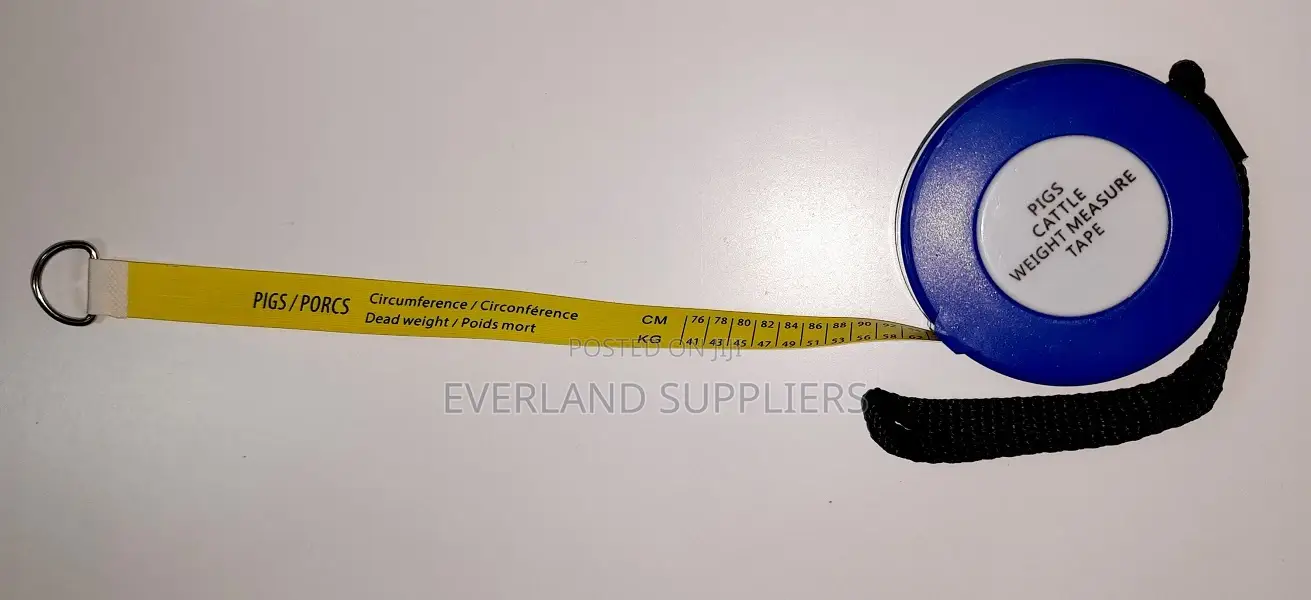 Weight Tape for Cows and Pigs