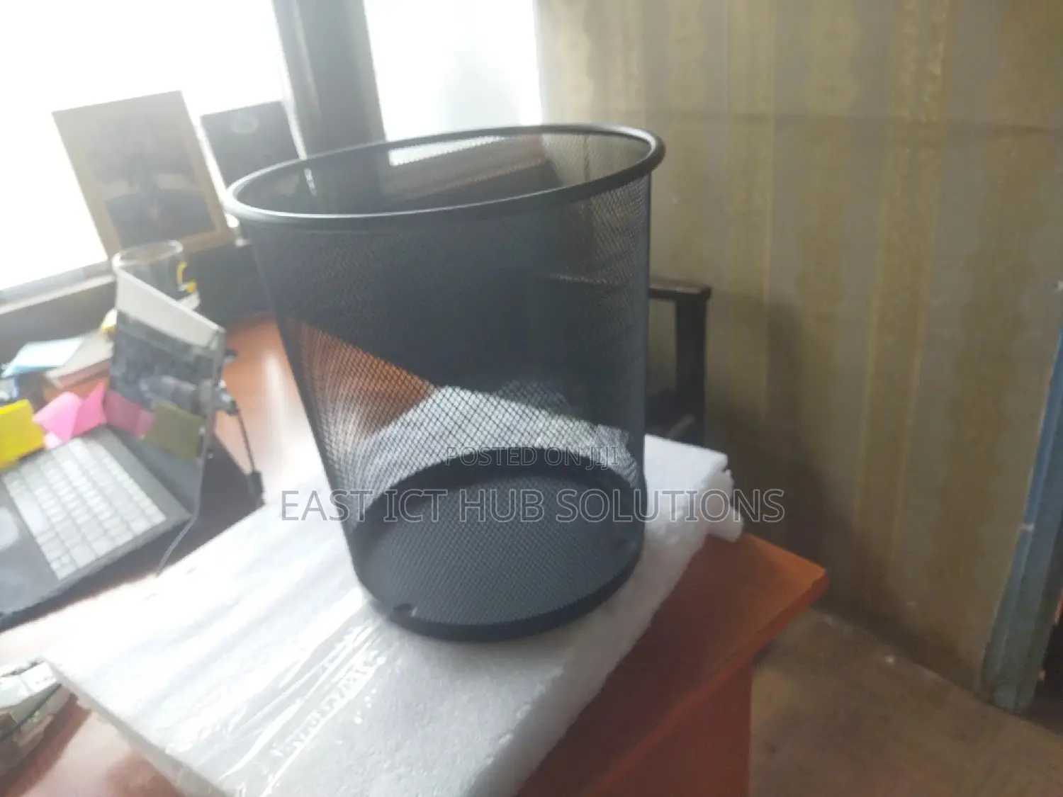 Premium Mesh Dustbin Black