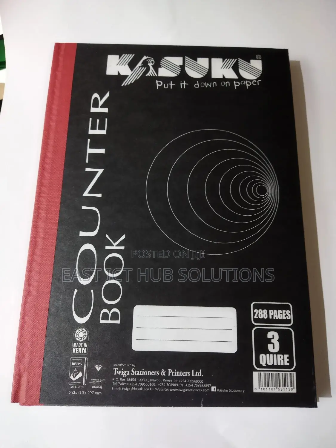 Kasuku Counter Book A4 All Quires