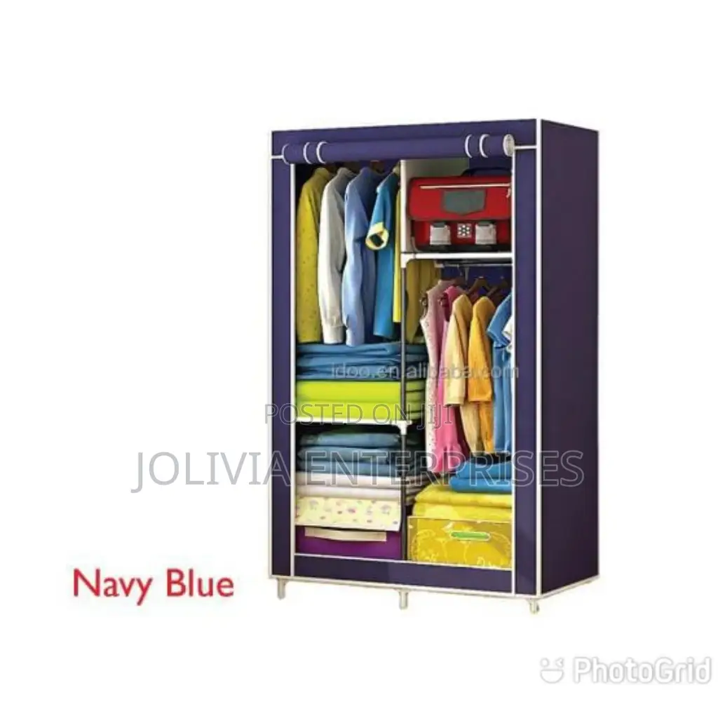 Portable Metallic Wardrobe