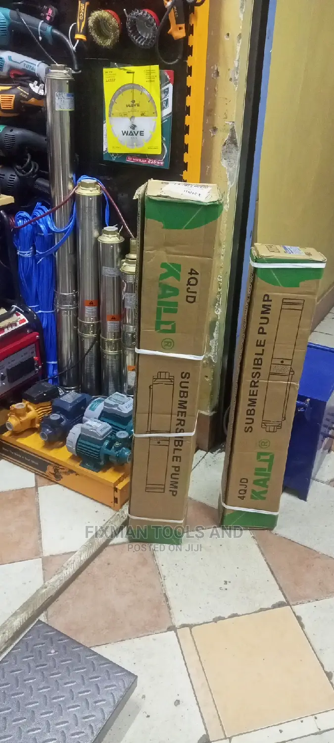 Submersible Water Pumps 0.5hp, 1hp, 1.5 HP and 2 HP