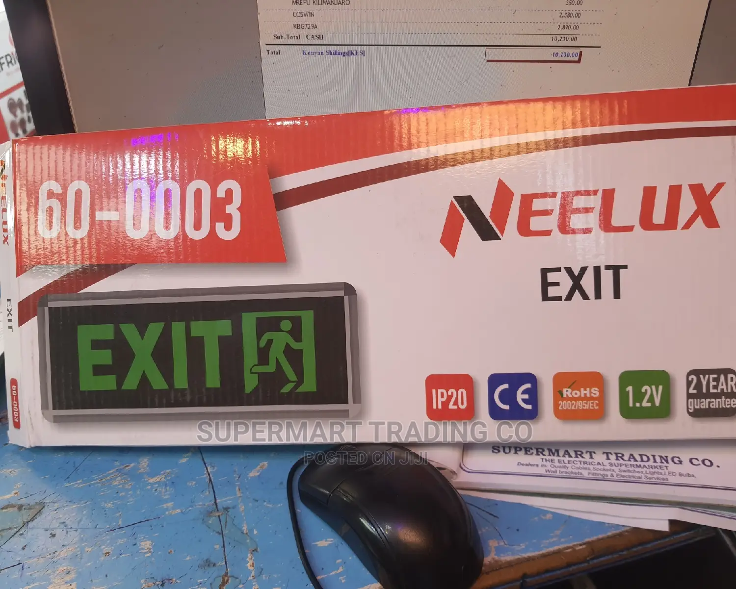 Exit Sign Nelux