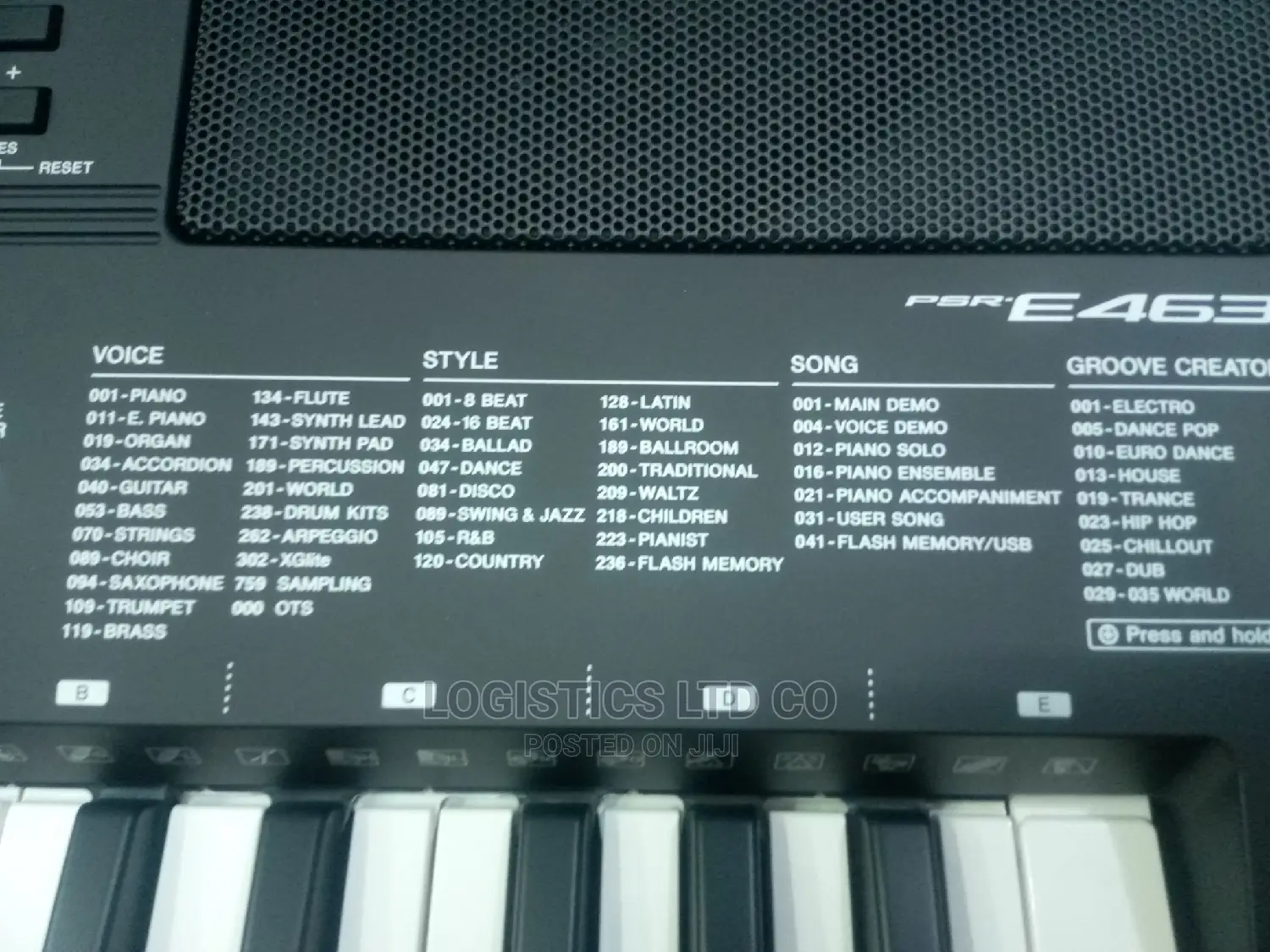 Yamaha Psr-e463 Keyboard