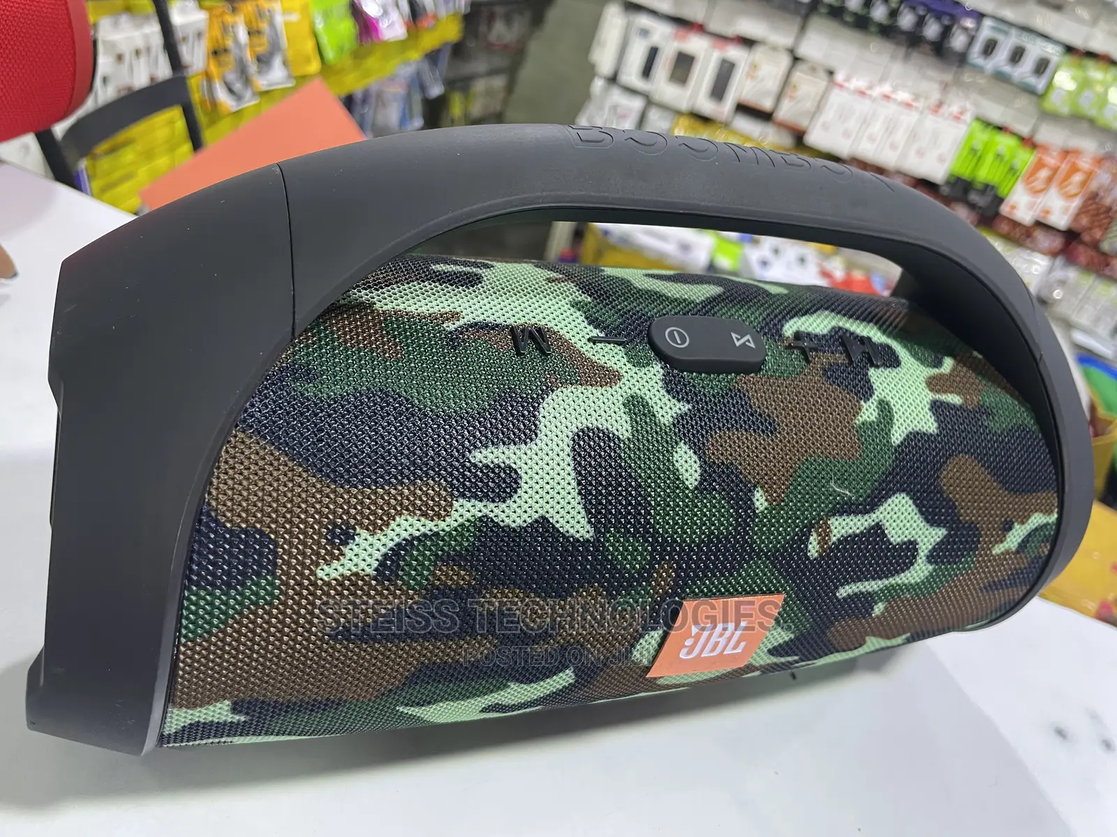 Boombox Bluetooth Speaker.