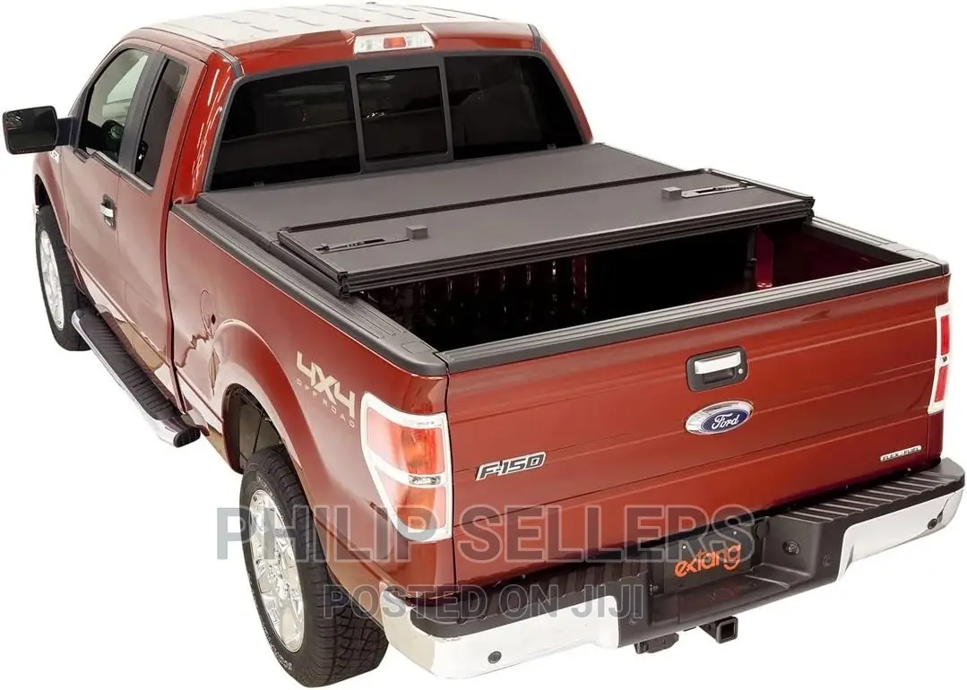 Hard Folding Truck Bed Tonneau Cover | 83445 | Fits 2014 -