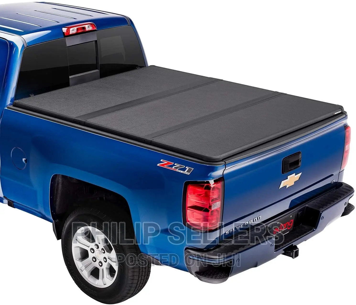 Hard Folding Truck Bed Tonneau Cover | 83445 | Fits 2014 -