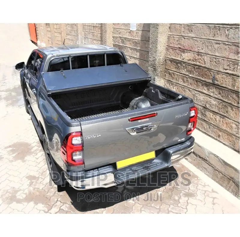 Tri-fold Hard Lid Tonneau Cover For Toyota Hilux SR5 2015-20