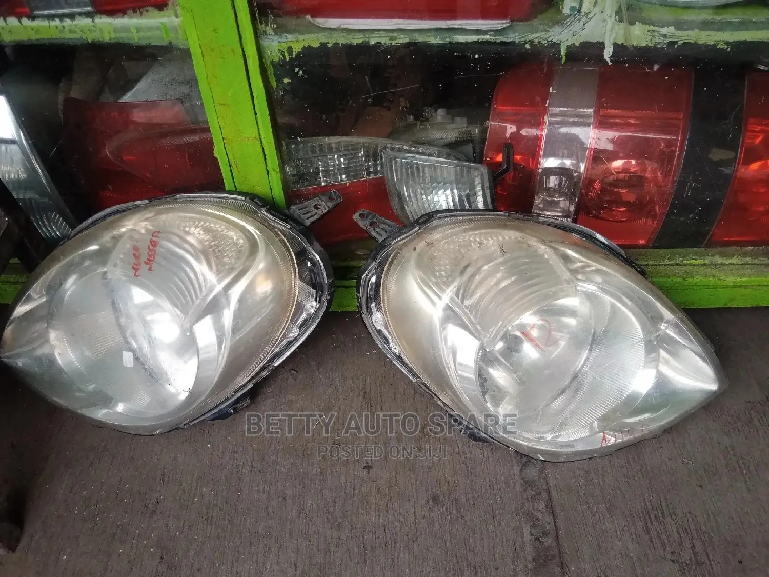 Nissan March 2013 Headlights