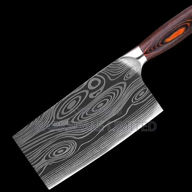 Stainless Steel Kitchen Cleaver Knife Meat Professional Chef