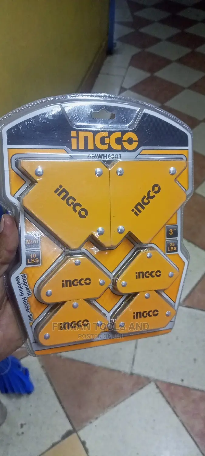 Ingco 6 Pcs Magnetic Welding Holders Set ¥€Π