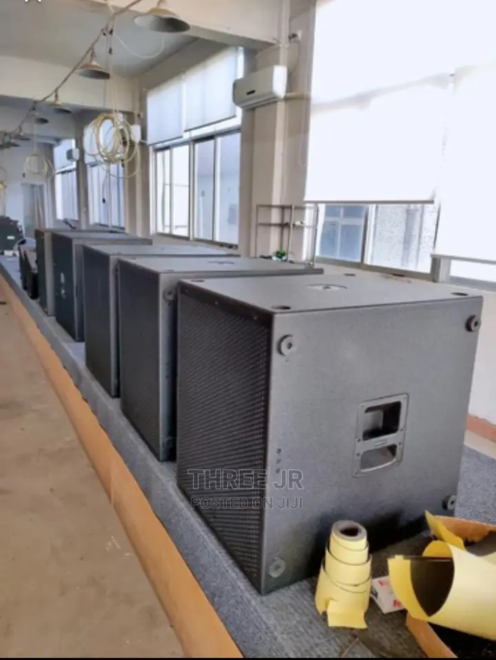 Great System For Hire With Bass Speakers