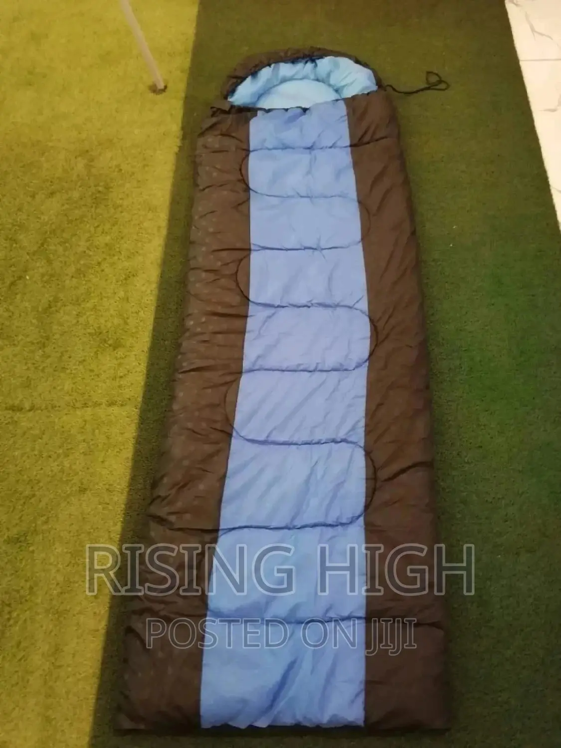 Colourful Quality Blue Stripped Sleeping Bag