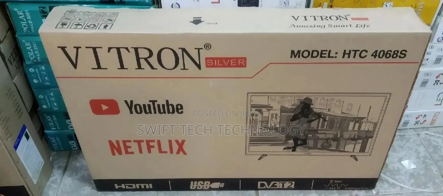 Tv 40 Inches Vitron Smart Android