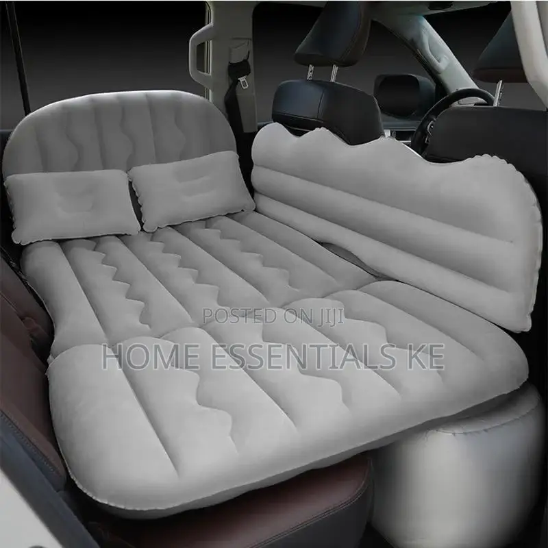 Inflatable Car Air Mattress With Electric Pump