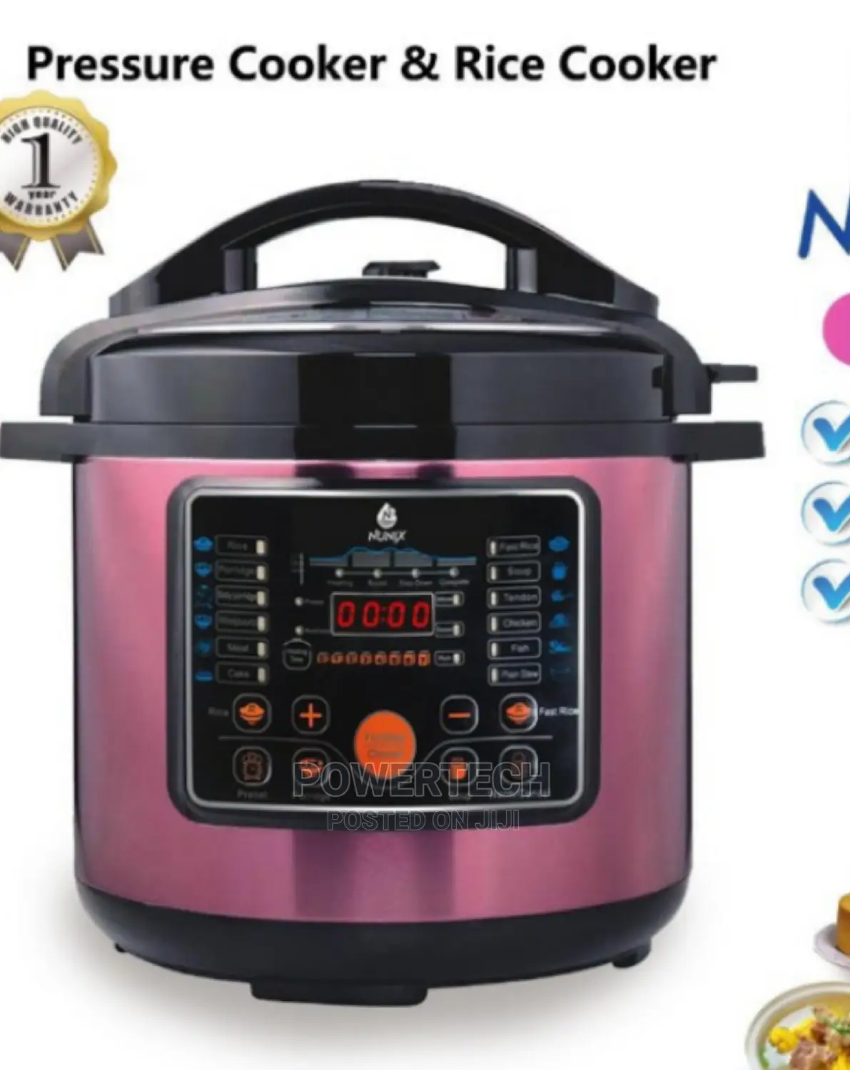 Digital Electric Kettle -- 5 Litres